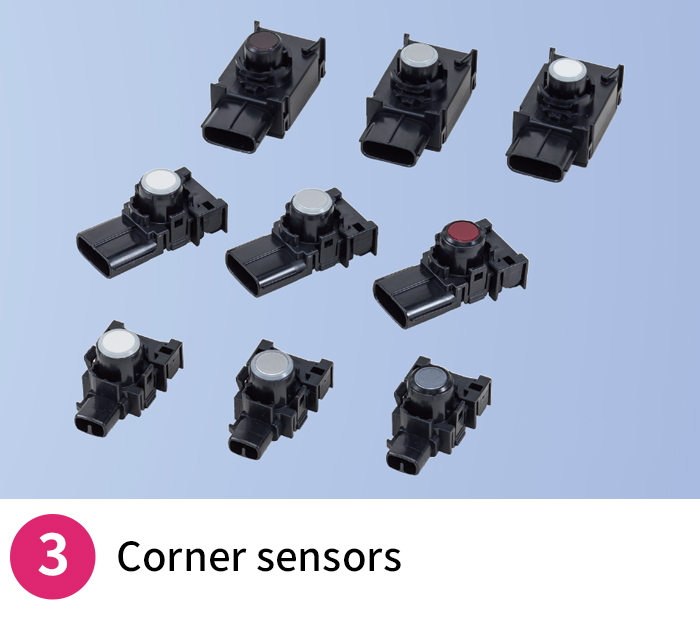 Corner sensors