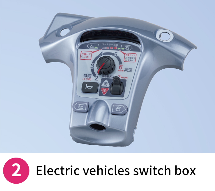 Electric vehicles switch box